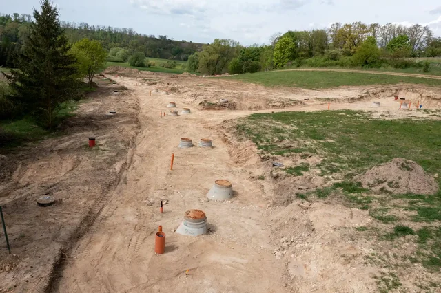 Dokončení kanalizačních přípojek a odvodů
